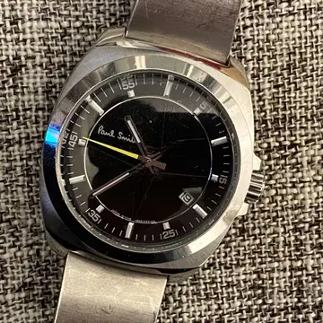 [레어] 폴스미스 쿼츠 1116-S060761 블랙 실버