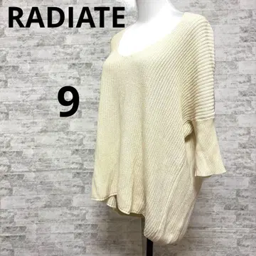 [RADIATE 라디에이트] 오버 사이즈 니트 긴팔 사이즈 9호