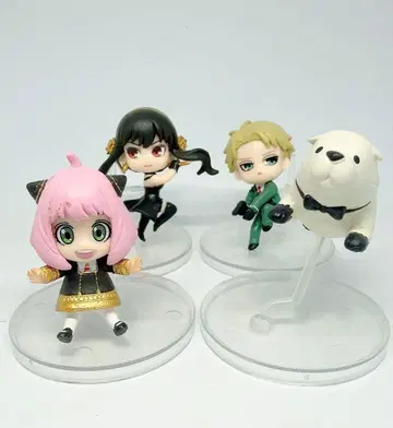 SPY x FAMILY 뿅코레 피규어 전 4종 컴프