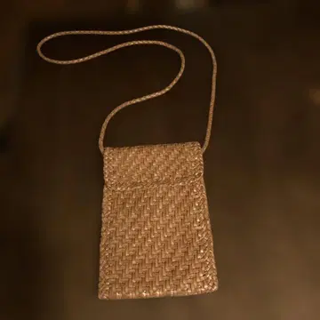 dragon 드래곤 메쉬 가죽 미니 숄더