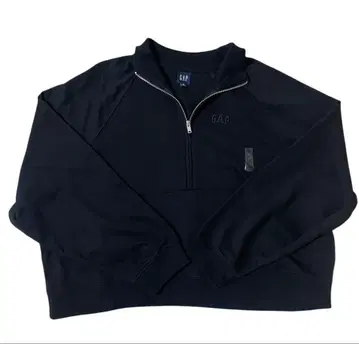 GAP 하프 지퍼 맨투맨