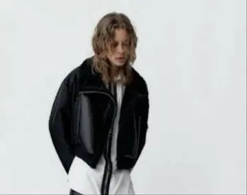 ZARA 대비 더블 페이스 자켓