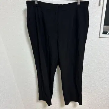 새상품급 AVENUE 스트레치 블랙 슬랙스