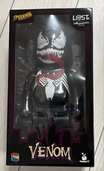 MARVEL 베어브릭 라스트 원상 베놈 BE@RBRICK