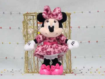 엄선된 레오파드 무늬 미니 봉제 인형 참 도쿄 디즈니 리조트