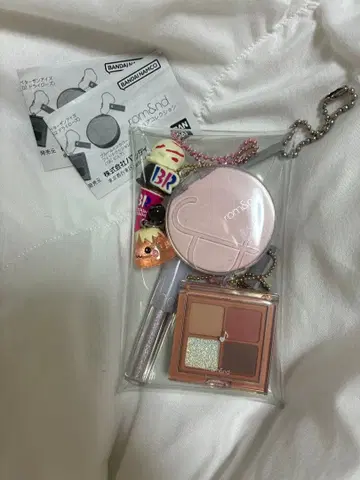 가챠 파우치 롬앤 서티원 아이스크림 핑크