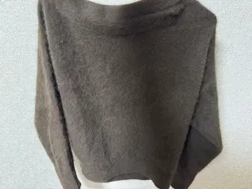 aimeine FOX 니트 드레이프 풀오버