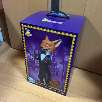 주토피아2 해피 복권 라스트 원상 턱시도 닉 피규어