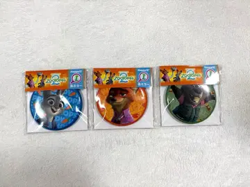 주토피아2 Happy 복권 I상 캔 거울 3개 세트