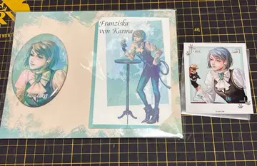 해외 공식품 카리마 메이 역전재판 캔뱃지 & 엽서 특전 포함