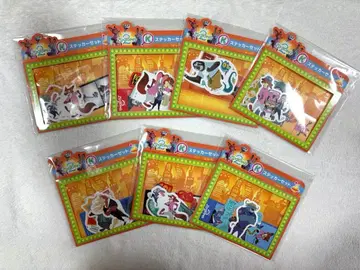 주토피아2 Happy 복권 K상 스티커 세트 7종 디즈니