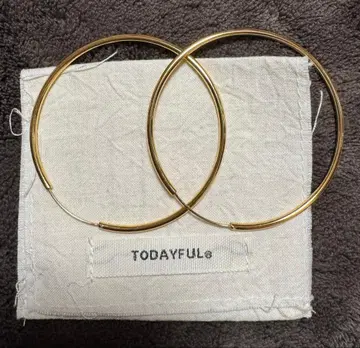TODAYFUL 골드 후프 귀걸이 (배송비 포함)