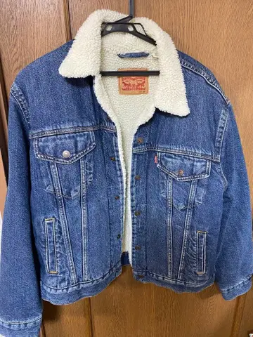 Levi's 보아 안감 데님 자켓 M
