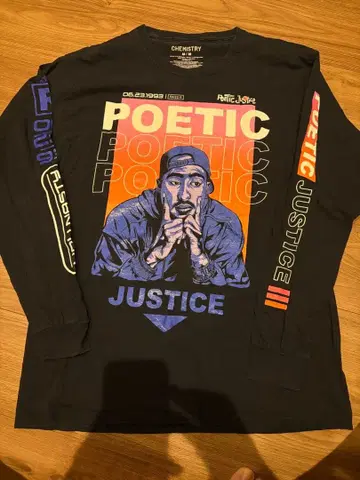 2pac 롱T셔츠 M 블랙