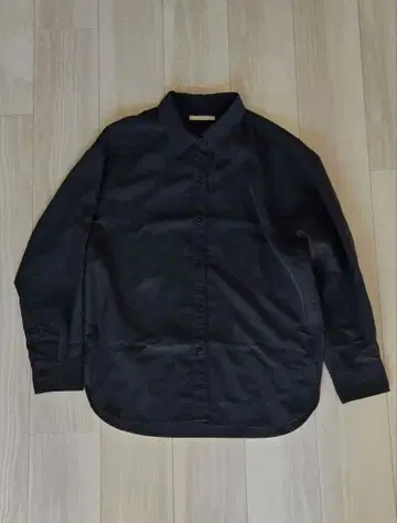 Plage Peach 셔츠 블랙 프리 여성용 M 상당 2024SS