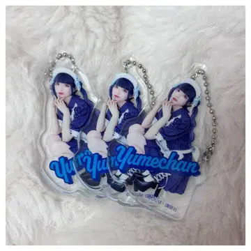 모자 꽁지 TV 유메짱 아크릴 키링