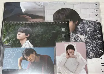 [ 미개봉 새상품 ] 와다 마사나리 2026년 달력 이벤트 한정 세트