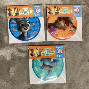 주토피아2 해피 복권 캔 거울 세트