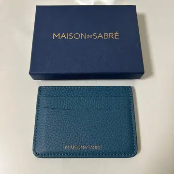 메종 드 사브레 카드 케이스 블루