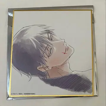 애니메이션 주술회전 전시회 미니 색지 회옥 옥절 후시구로 토우지