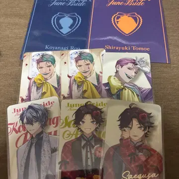 니지산지 Prism Heart June Bride 폴라로이드