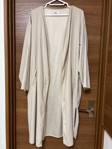 OZOC 노카라 롱 코트 스프링 코트