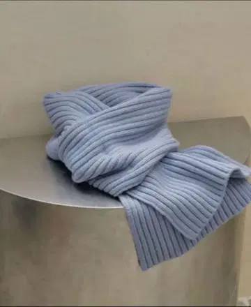 TODAYFUL / 립 니트 머플러