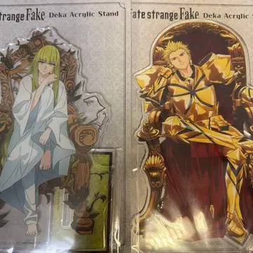 Fake 길가메쉬 & 엘키두 빅 아크릴 스탠드 2개 세트