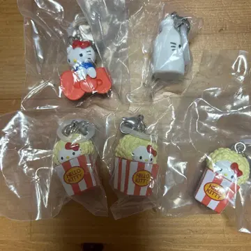 헬로키티 아메리칸 디자인 메지루시 액세서리 5개 세트