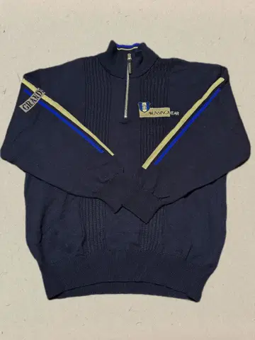 Munsingwear GRANDSLAM 하프 지퍼 스웨터 XL 상당