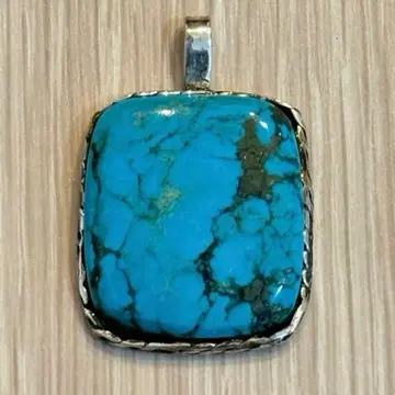[ silver ] MASATERU 터콰이즈 펜던트