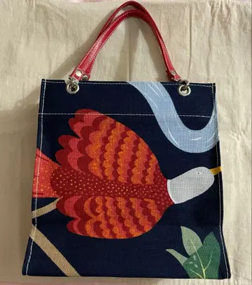 미사용 etoffe 에토프 토트백 핸드백 핀란드