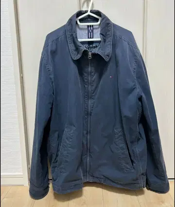 타미힐피거 네이비 자켓