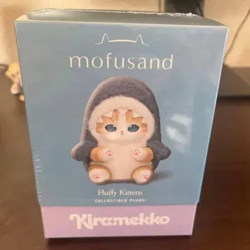 모프 샌드 봉제 인형 키링 mofusand 키라메코 상어냥