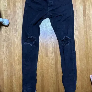 mnml 데미지 가공 스키니진 30