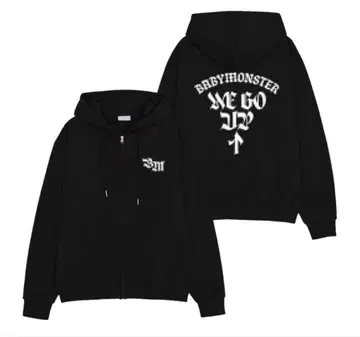 BABYMONSTER we go up 지퍼 후드티