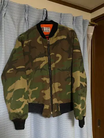 카모플라쥬 MA-1 jacket