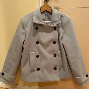 코트 아우터 더블 브레스트 숏코트 여성용 자켓 숏