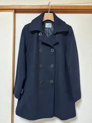 URBAN RESEARCH DOORS 네이비 피 코트