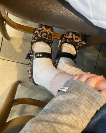 레오파드 발레 슈즈 한국