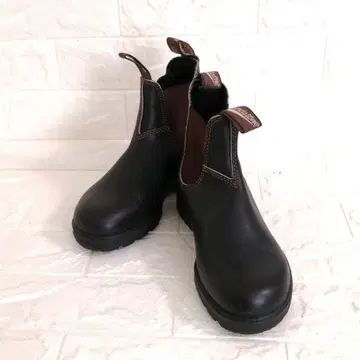 Blundstone 사이드 고어 가죽 숏부츠