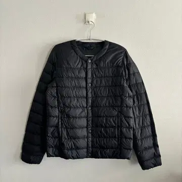 [ 무인양품 ] 컴팩트 다운 자켓 버튼식 퀼팅