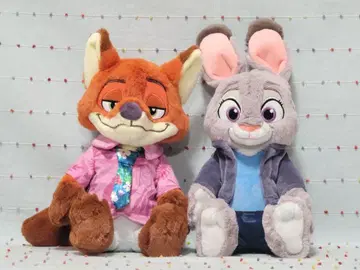 주디 닉 봉제 인형 포지 펜 케이스 주토피아2 디즈니 리조트