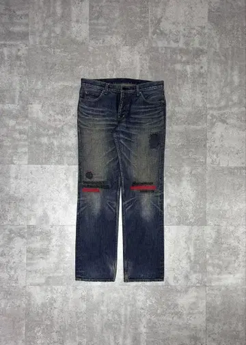 넘버나인 SS05 리페어 패치워크 데님 4 x 30