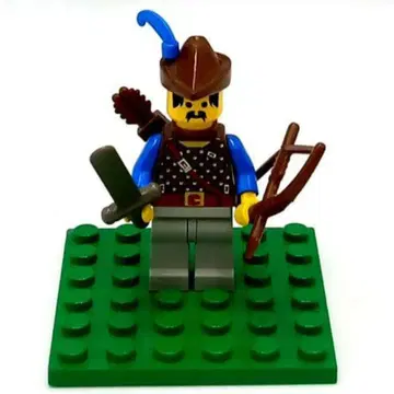 레고 LEGO 정품 미니 피규어 포레스트맨 숲의 사람