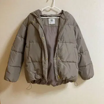 코트 르농큐르 후드 부착 다운 자켓