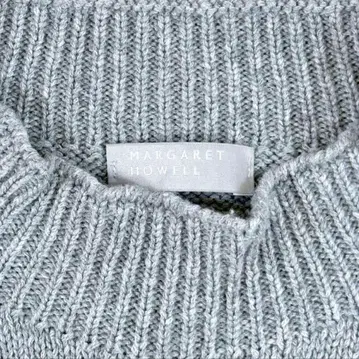 새상품급 마가렛호웰 니트 모크넥 캐시미어 그레이 M~L