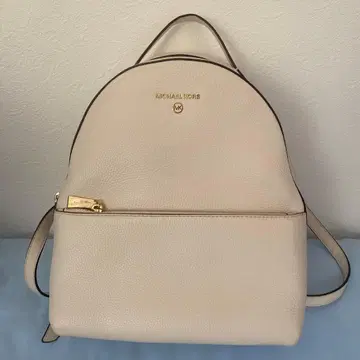 [ 미사용 ] MICHEL KORS 화이트 백팩