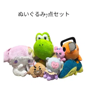 봉제 인형 7세트