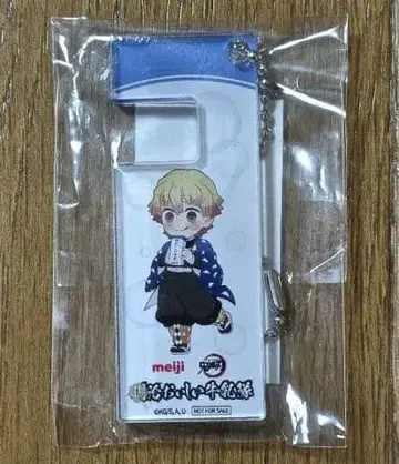 귀멸의 칼날 아크릴 키링 스마트폰 스탠드 아가츠마 젠이츠